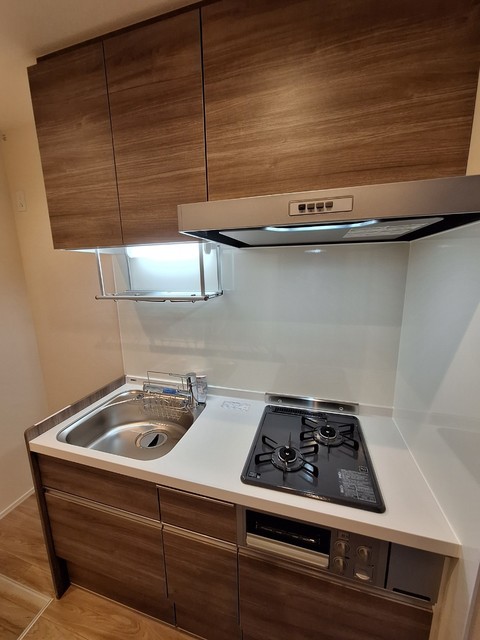 キッチン　★2口コンロ/グリル付き★