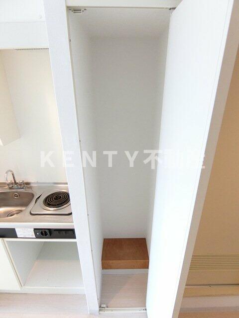 収納　十分な収納スペースがあります