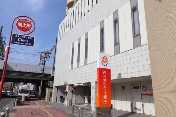 銀行　（株）西日本シティ銀行／ローン姪浜営業室（銀行）まで804m