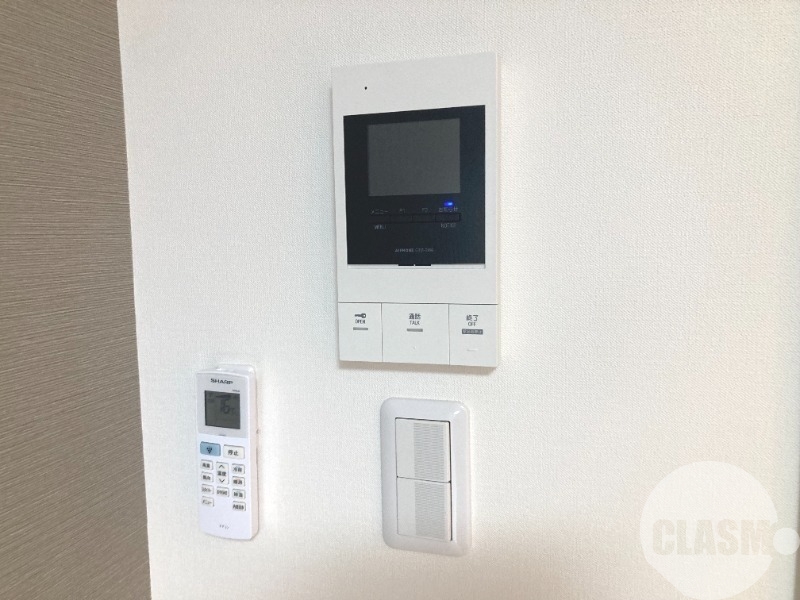 セキュリティ　来訪者が確認できるモニターホン♪