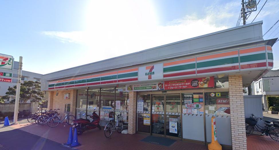 コンビニ　セブンイレブン 小金井東町3丁目店（コンビニ）まで634m