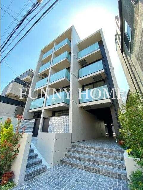 建物外観　山手線恵比寿駅から徒歩10分の賃貸マンション♪