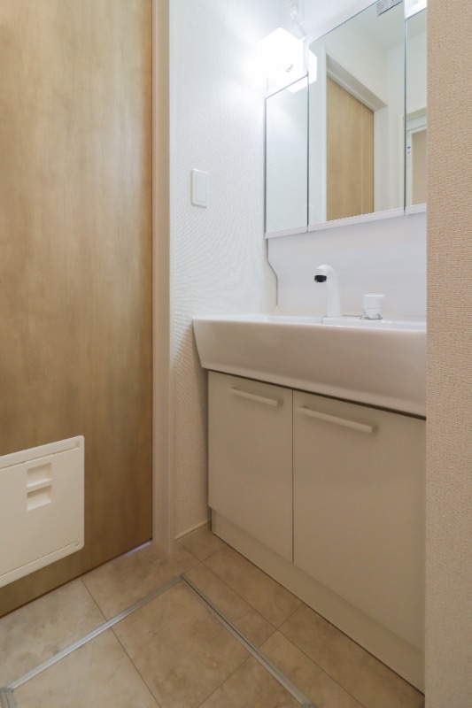 洗面設備　図面と現状に相違がある場合には現状を優先