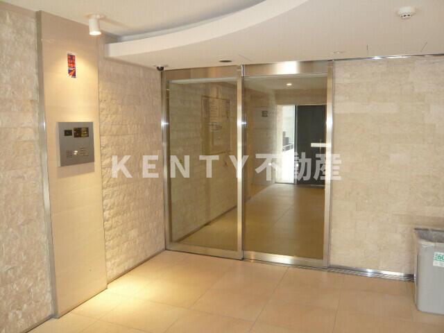 セキュリティ　建物の内部です