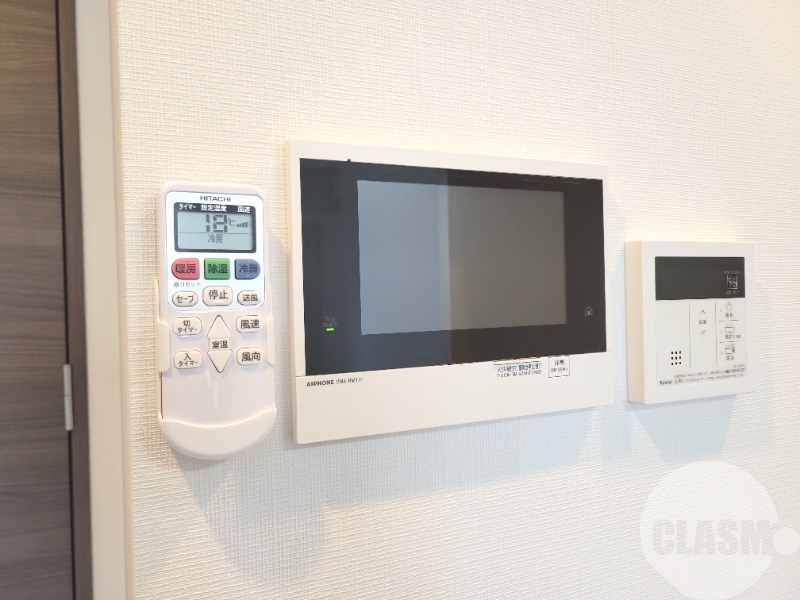 セキュリティ　来訪者が確認できるモニターホン♪