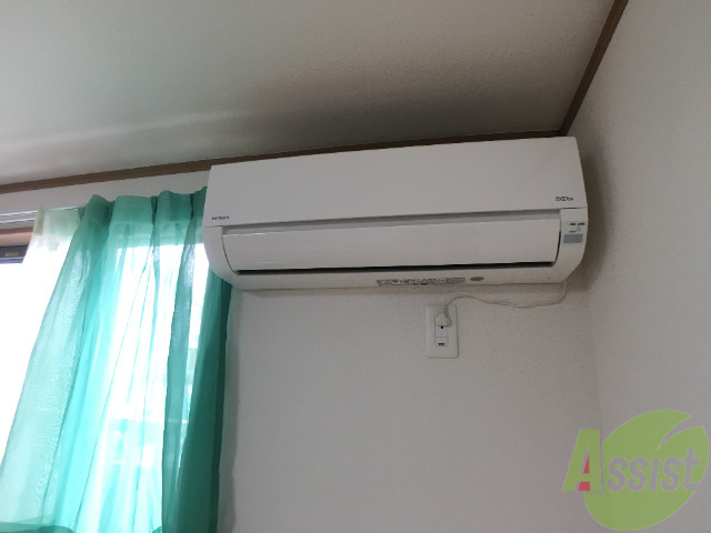 その他設備　エアコンも新しいものが付いております。嬉しいですねー。