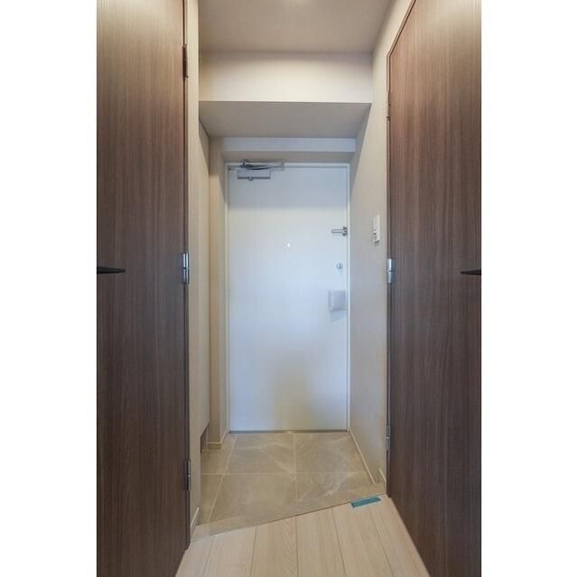 玄関　明るい玄関です