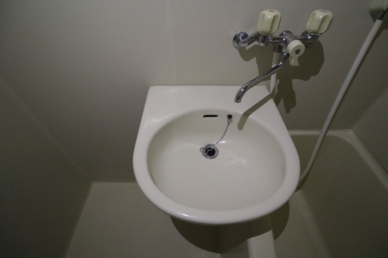 洗面設備　※別号室の写真です。