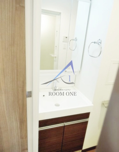 洗面設備　洗面台です。