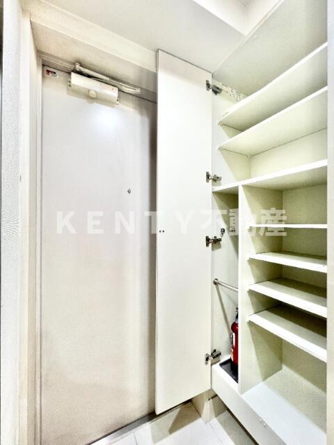 玄関　落ち着いた玄関です