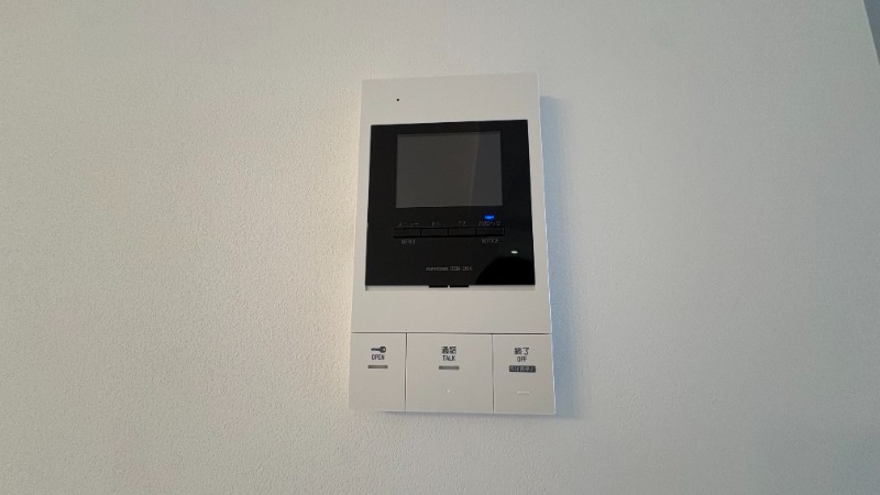セキュリティ　モニター付きインターホン