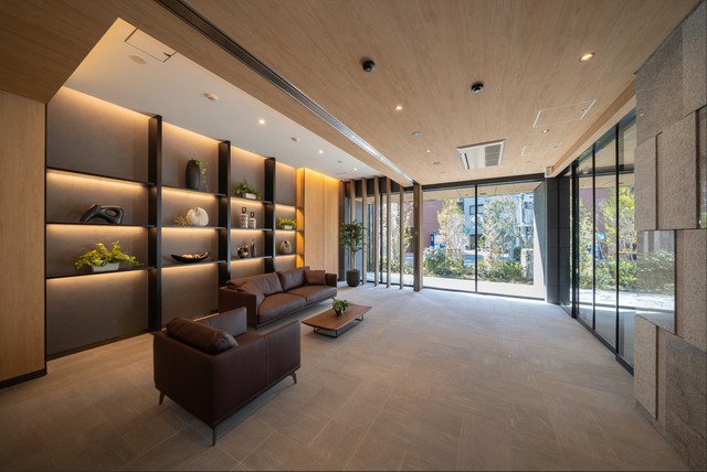 エントランス　清潔なエントランスです