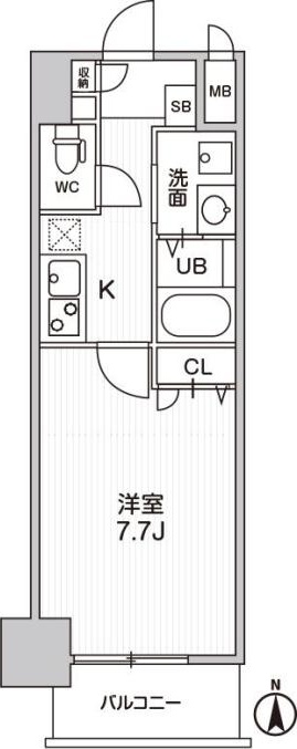 LaDouceur梅田Eastの間取り写真