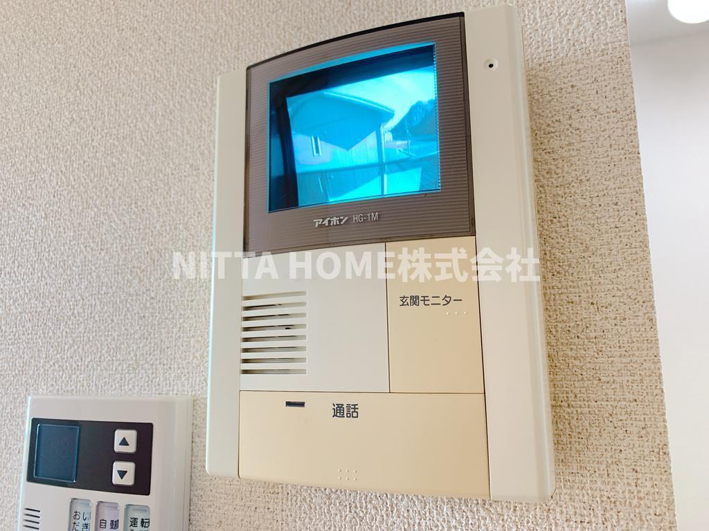セキュリティ　TVインターホン付きで安心です◎