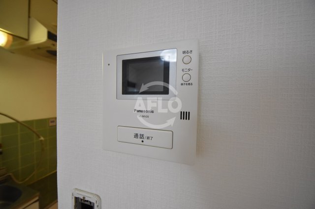 セキュリティ　サンウィング南森町　モニター付きインターホン