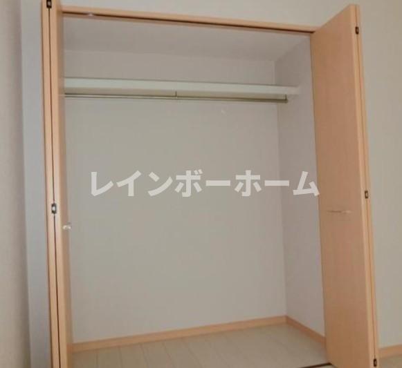 収納　たっぷりとした収納スペースです