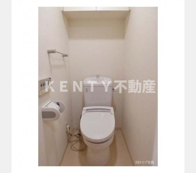 トイレ　ゆったりとした空間のトイレです