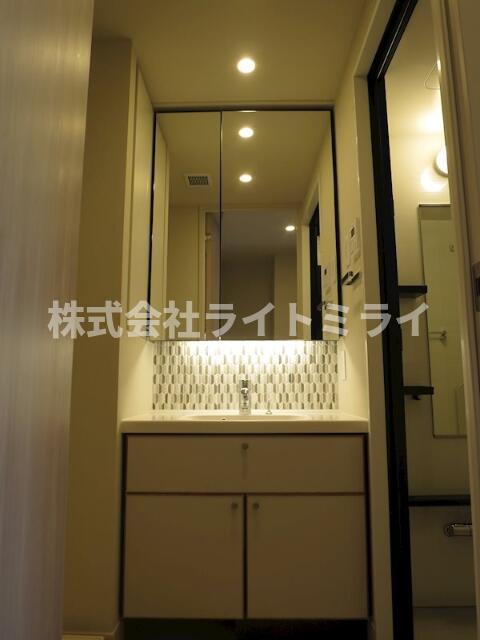 洗面設備　?