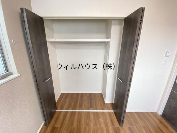 収納　クローゼット！
