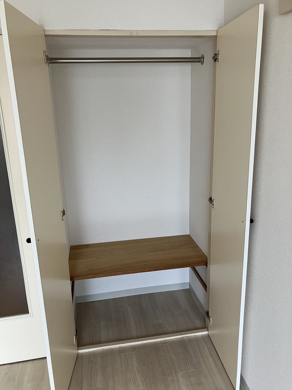 収納　十分な収納スペースがあります