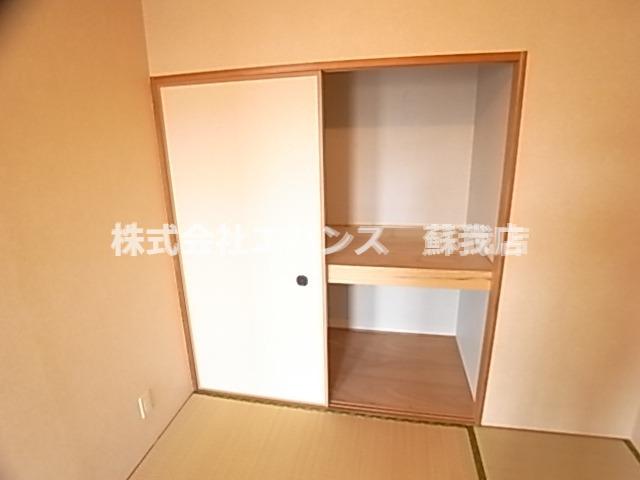 収納　ちょっとした収納スペースも充実しています
