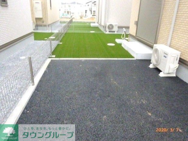 バルコニー　庭