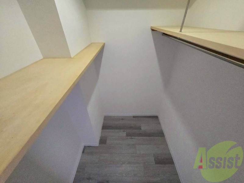 収納　収納もバッチリあるのでお部屋が片付きますよ！