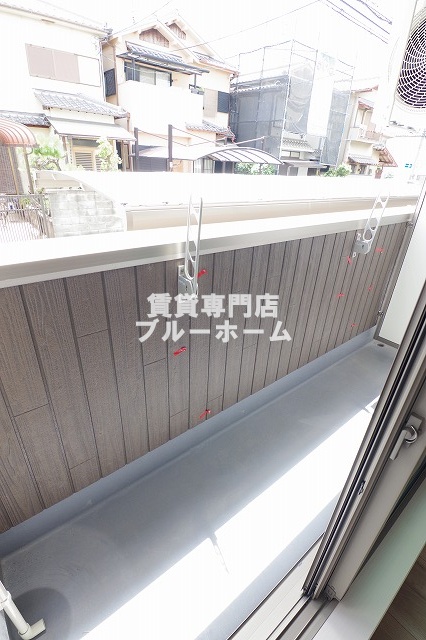 バルコニー　広いバルコニーです！