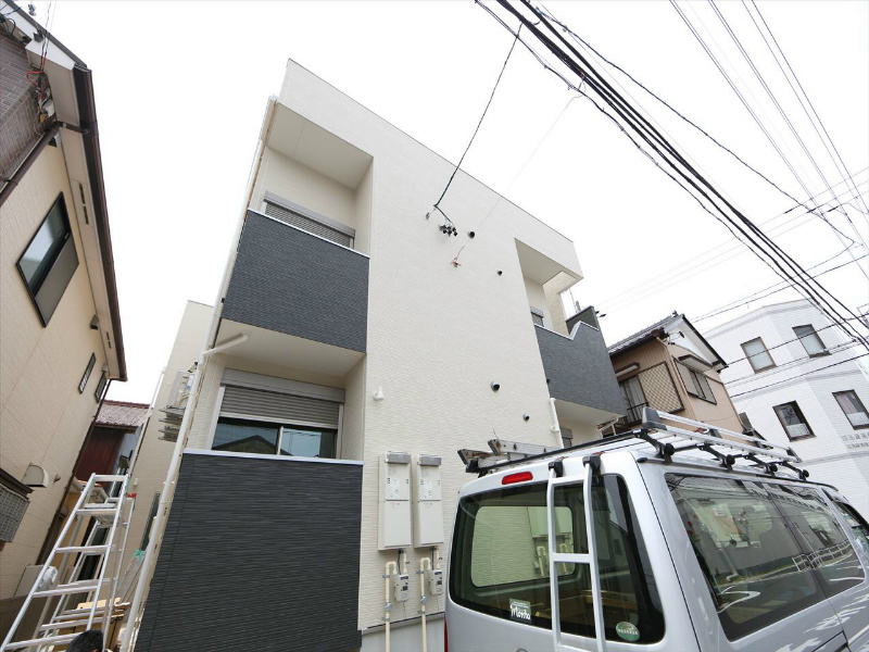 建物外観　外観  光インターネット無料　浴室TV　家具家電ご用意できま