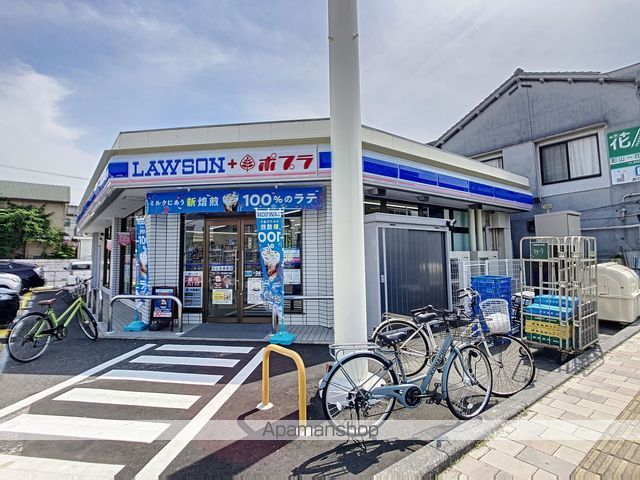 コンビニ　ローソン・ポプラ岡工前店（コンビニ）まで232m