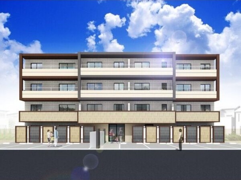 建物外観　外観パース