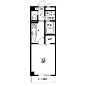 アンプルールフェールバレルコートの間取り写真