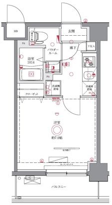 GENOVIA西川口IIの間取り写真