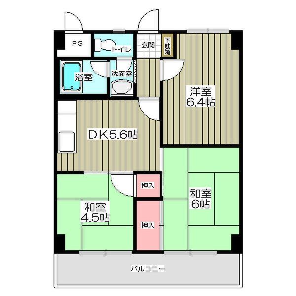 江坂農業会館の間取り写真