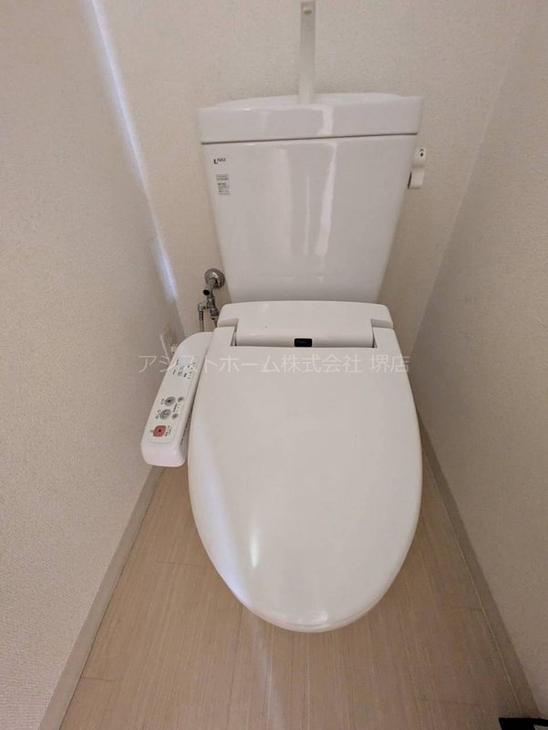 ＪＲ阪和線 鳳駅 徒歩12分 7階建 築19年のトイレ写真