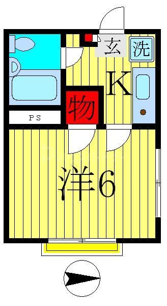 イーストフォーラムIIの間取り写真