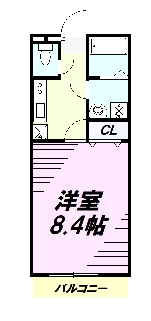 アムール ラマージュの間取り写真