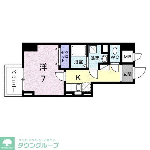 ＪＲ東海道本線 平塚駅 徒歩2分 11階建 築1年の間取り写真