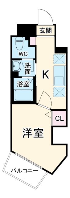 コートタワー新横浜の間取り写真