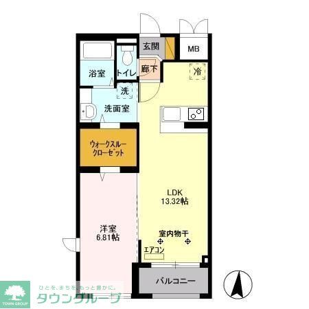 ユートリーパークマンションの間取り写真