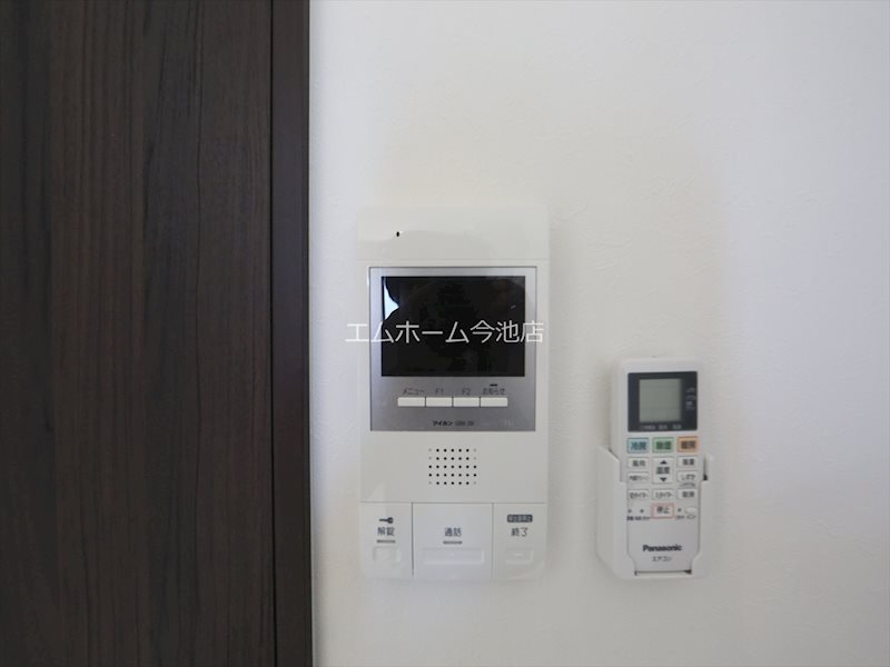 セキュリティ　TVモニター付インターホン完備