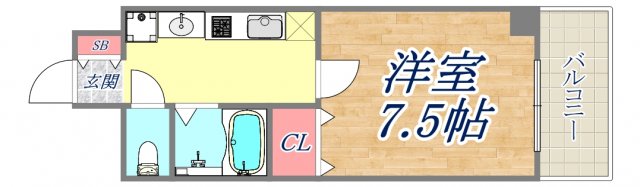 パークビュー王子駅前の間取り写真