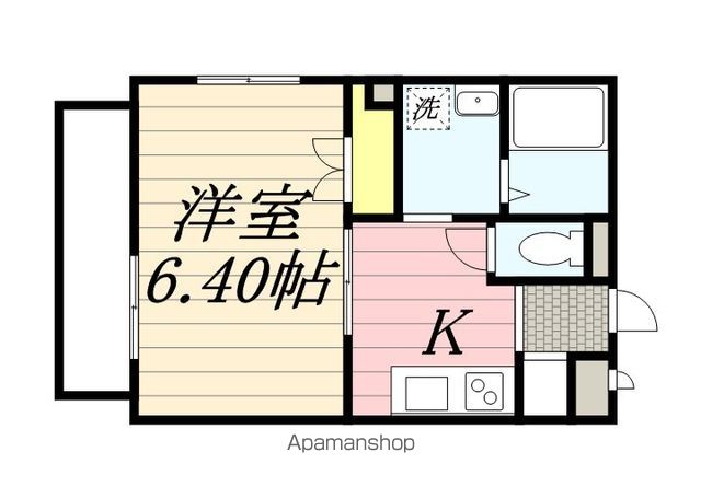 アンプルールベトンパークメゾンの間取り写真