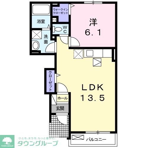 ブリッサBの間取り写真
