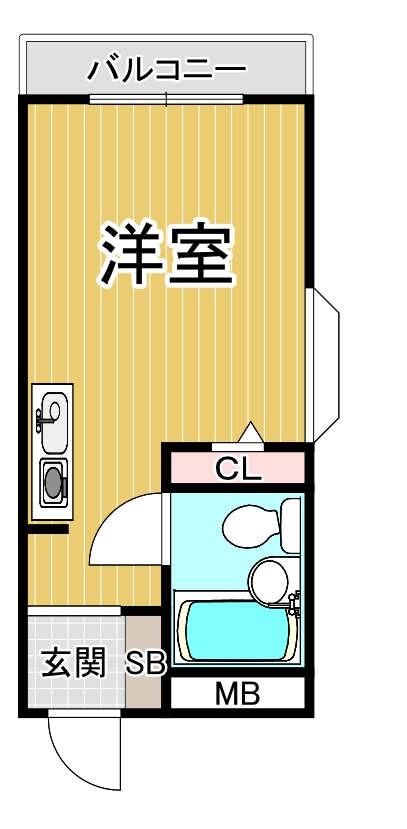 ジャルダン宝塚弐番館の間取り写真