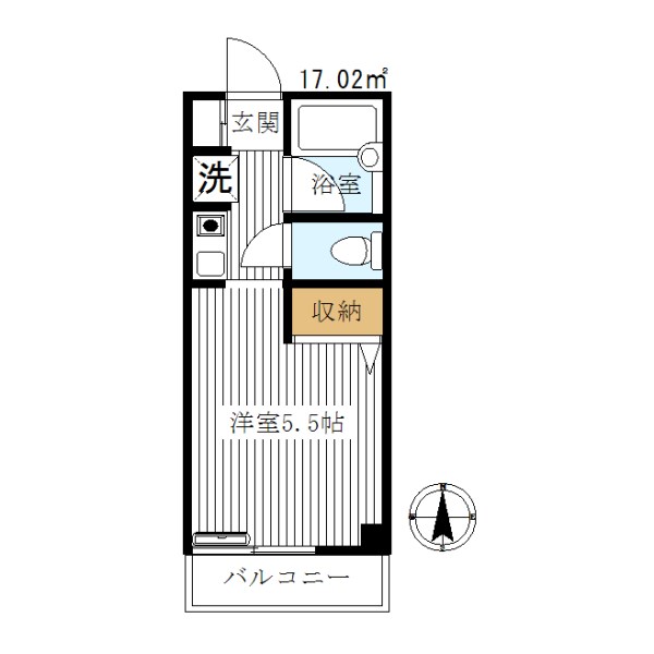 山崎ビルの間取り