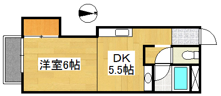 美和ハイツの間取り