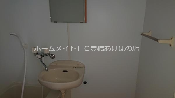 【レオパレスレユール樹の洗面設備】