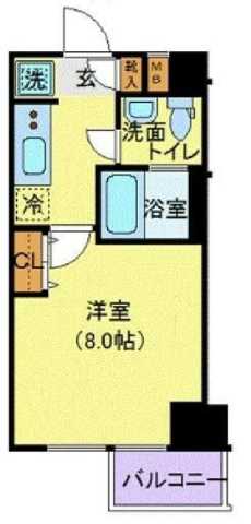 文京区水道のマンションの間取り