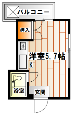 キャンパスＯＺの間取り